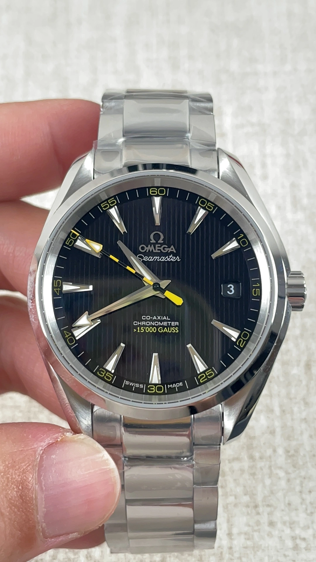 UrbanChic CBD Factory Omega Seamaster Aqua Terra 150M 41.5mm >15’000 Gauss “Bumblebee” (231.10.42.21.01.002) 1:1 Super Clone – DD8500 Movement 254